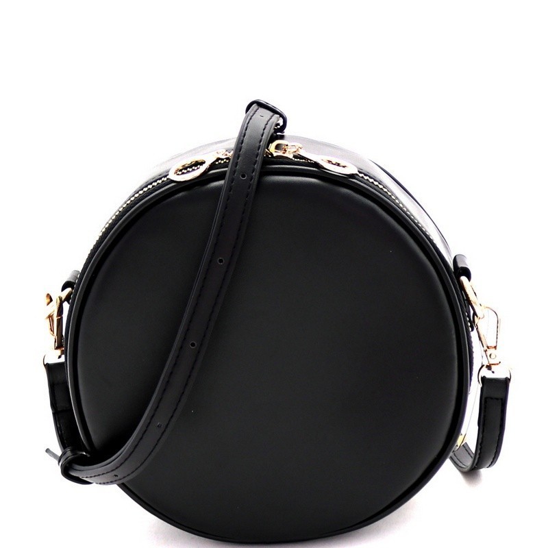 round crossbody bag designer